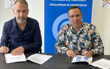 Signature de la convention de partenariat CCIT 04 et Neofid